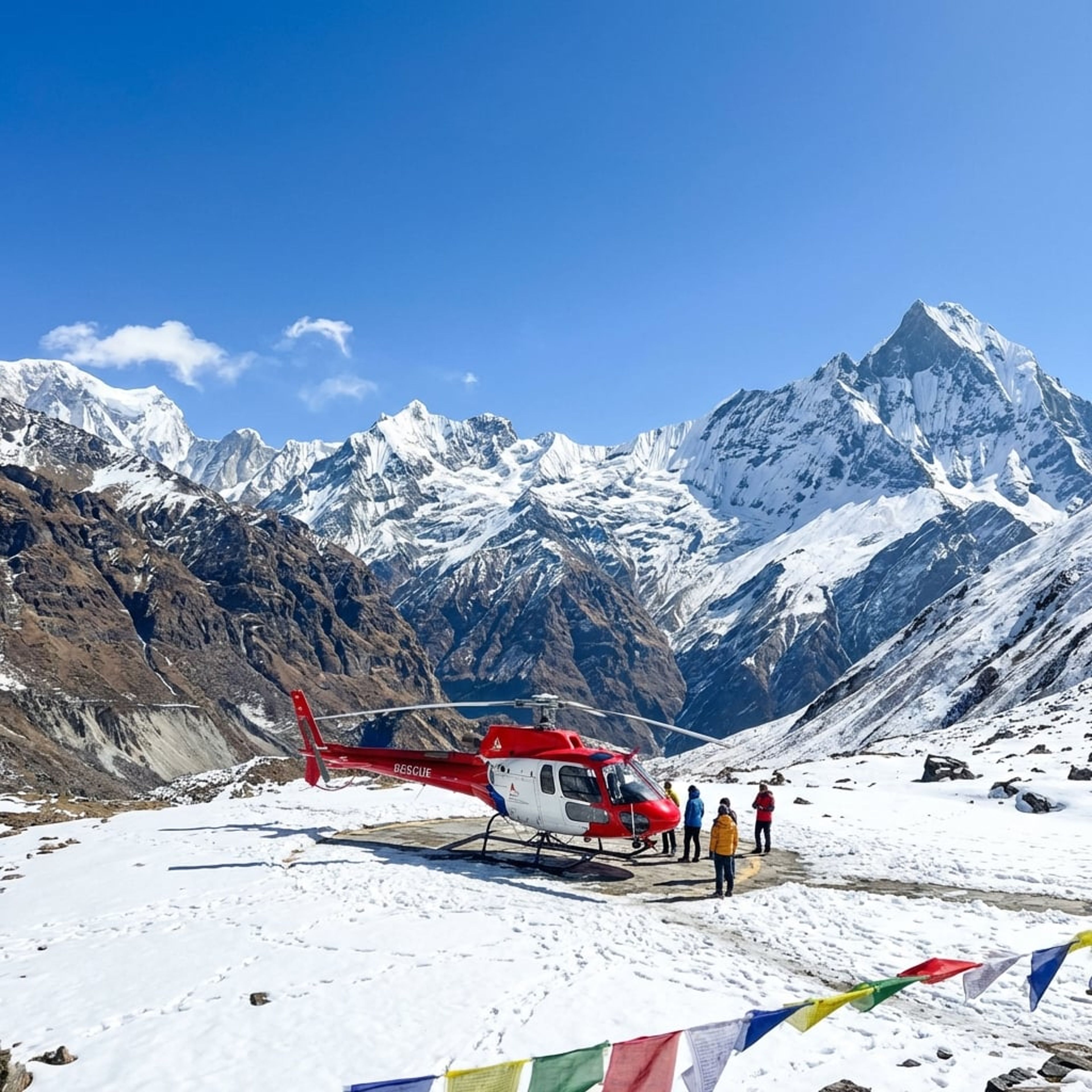 Annapurna Base Camp Helicopter Tour