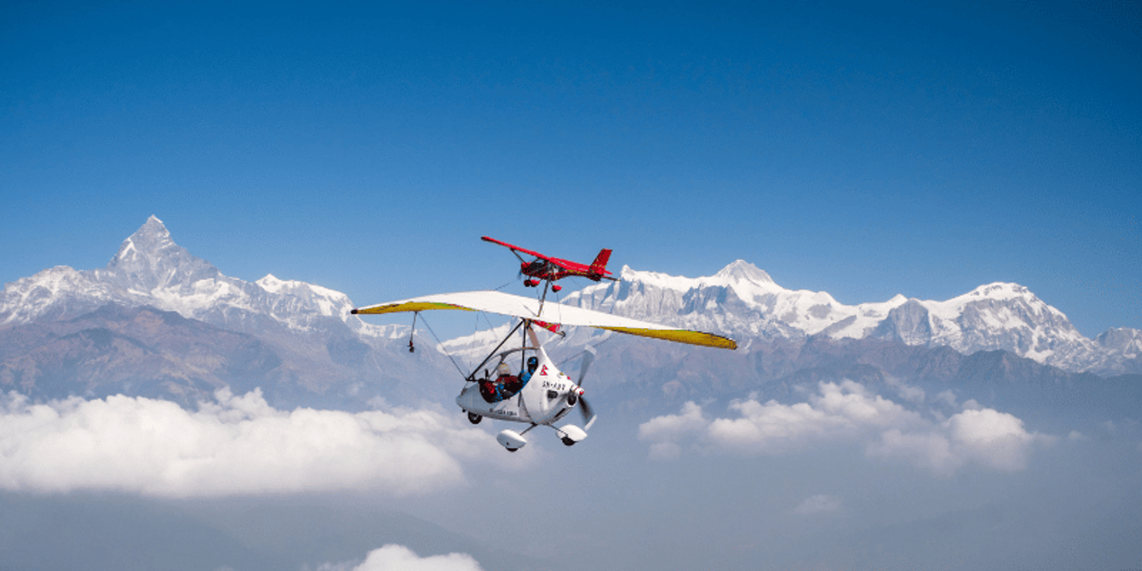 Pokhara Ultra-light Flight Experience